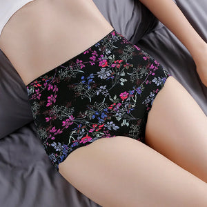 Floral panties High Waist Women's Panties