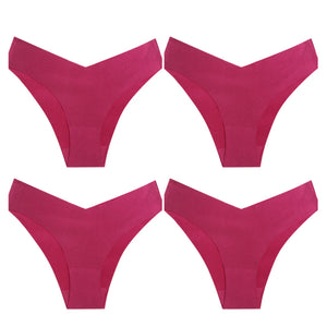 4PCS/Set modest bathing suit bottoms Low-Rise High Elasticity