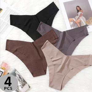 4PCS/Set modest bathing suit bottoms Low-Rise High Elasticity