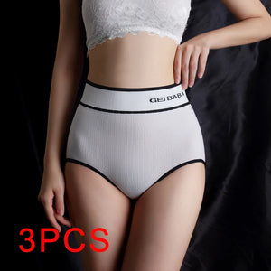 3PCS women modeling panties Tighten Abdomen Comfortable Lingerie Butt Lift