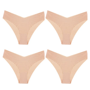 4PCS/Set modest bathing suit bottoms Low-Rise High Elasticity