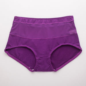 Translucent panties cotton middle waist, cheeky underwear