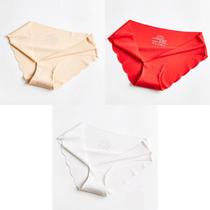 3 Pcs regular panties, comfortable underwear for women