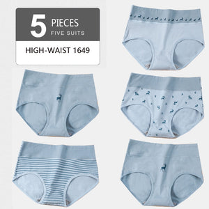 5PCS/Set  Panty Girls comfortable underwear