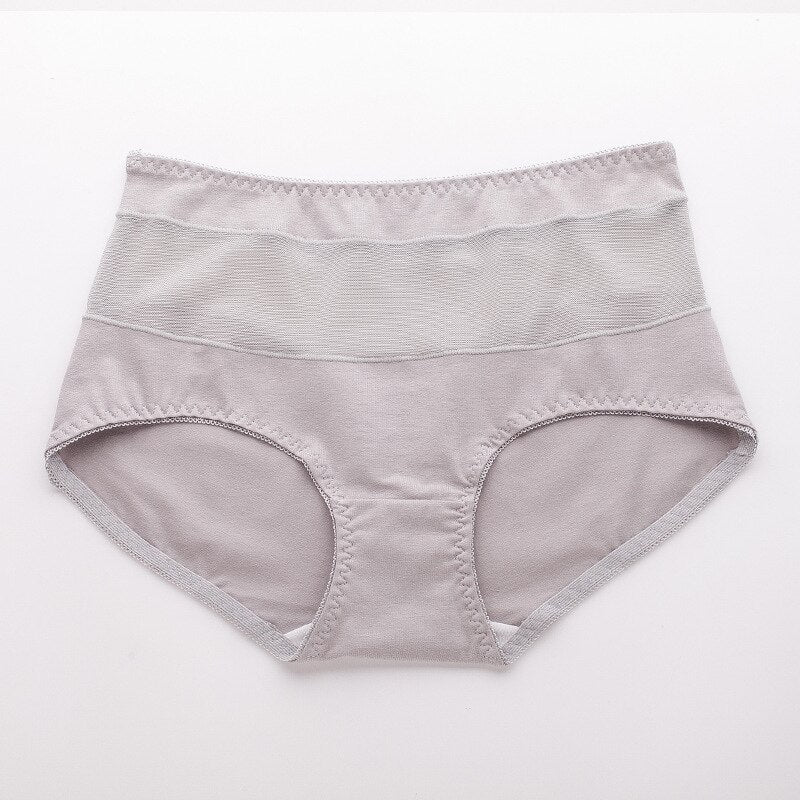 Translucent panties cotton middle waist, cheeky underwear