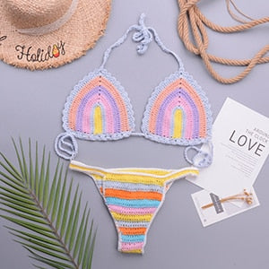 Beachwear Girls Bikini crochet thong