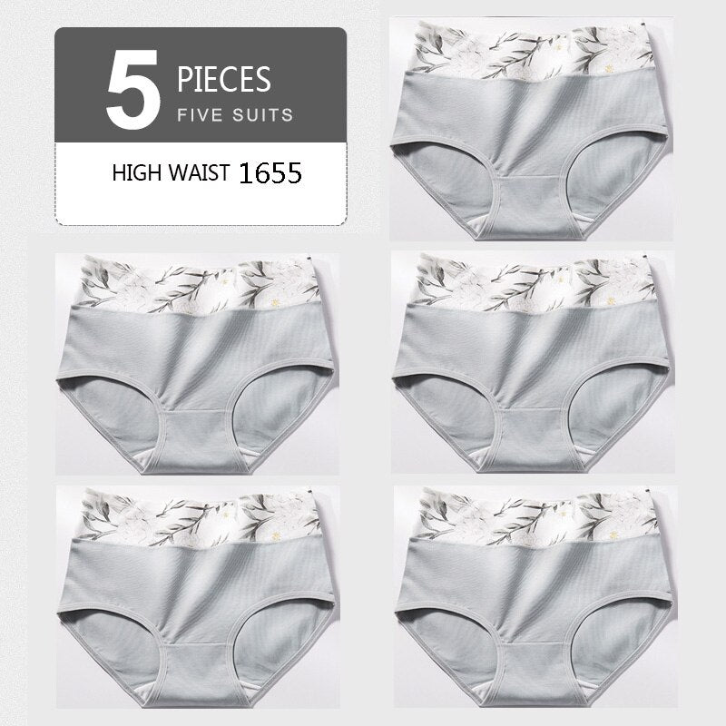 5PCS/Set  Panty Girls comfortable underwear