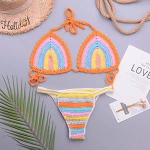 Beachwear Girls Bikini crochet thong