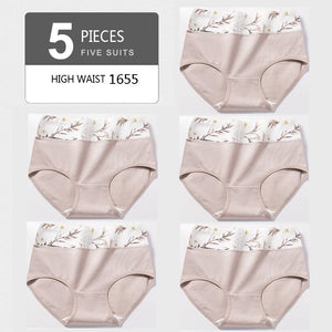 5PCS/Set  Panty Girls comfortable underwear