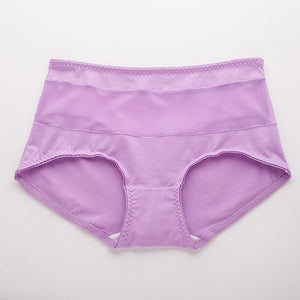 Translucent panties cotton middle waist, cheeky underwear