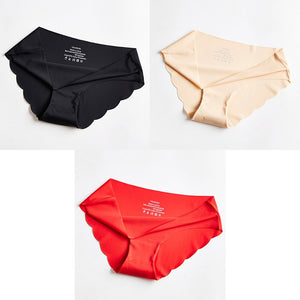 3 Pcs regular panties, comfortable underwear for women