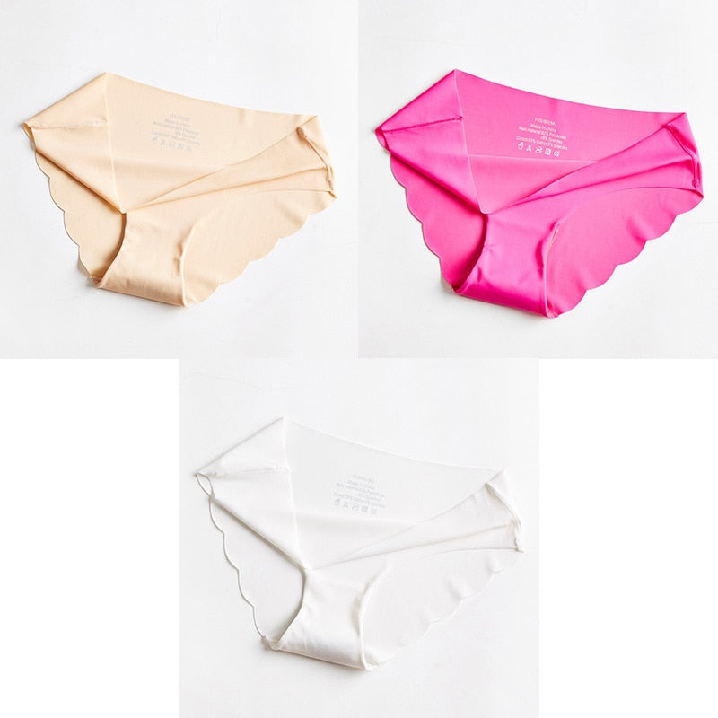 3 Pcs regular panties, comfortable underwear for women