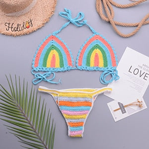 Beachwear Girls Bikini crochet thong